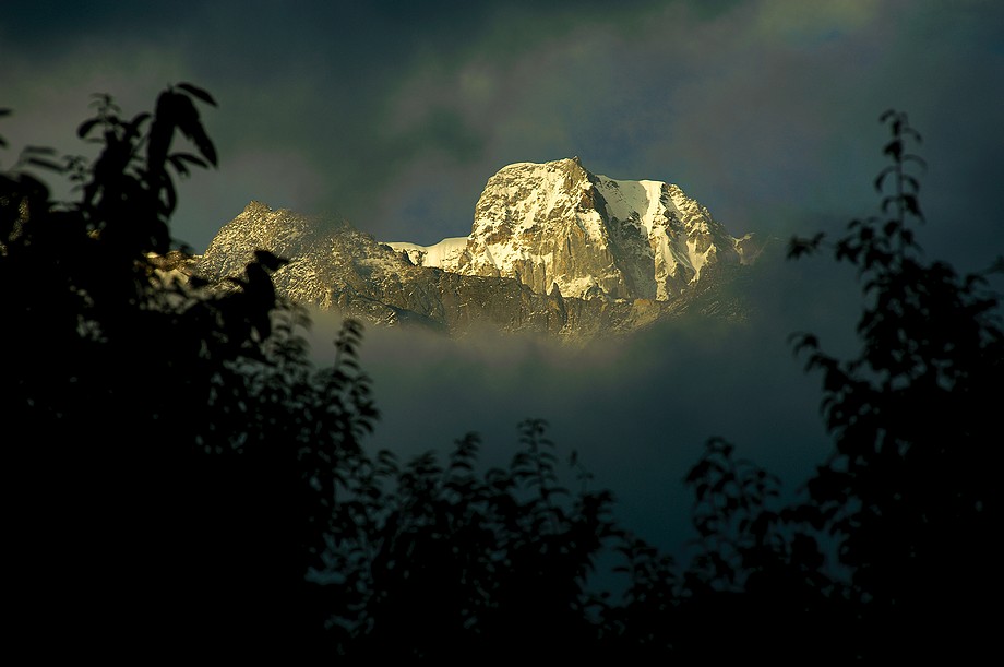 Widok z Tshoki (Goecha La trek)